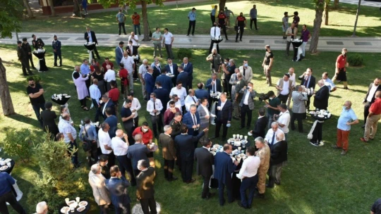 Malatya'da bayramlaşma töreni düzenlendi