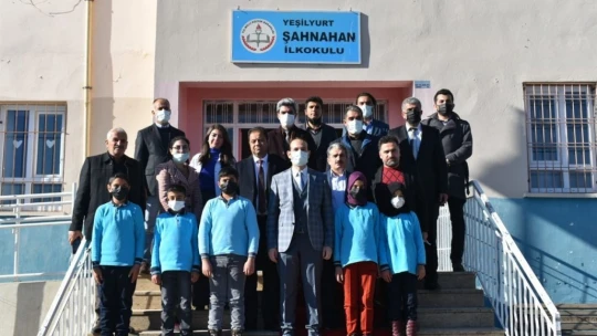Malatya'da bir okul daha kütüphaneye kavuştu