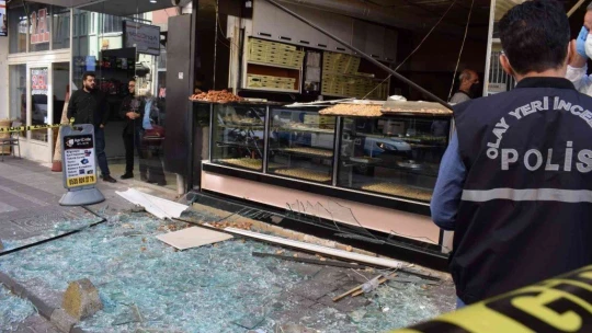Malatya'da bir pastanede patlama