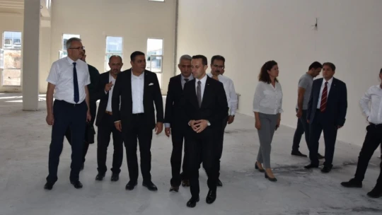 Malatya'da, bölgenin ilk model fabrikasında sona doğru