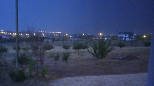 Malatya'da çakan şimşekler geceyi aydınlattı