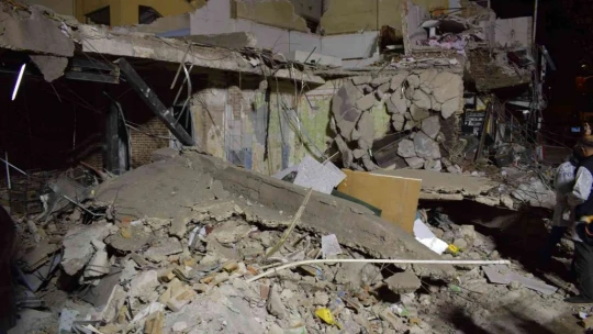 Malatya'da çöken binada arama çalışmaları sona erdi