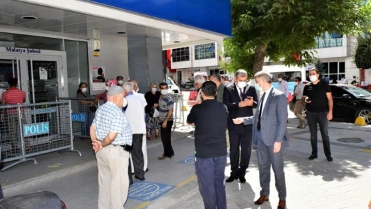 Malatya'da Covid-19 denetimi sürüyor