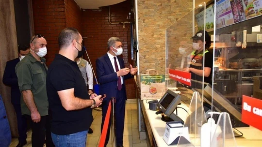 Malatya'da Covid-19 denetimi