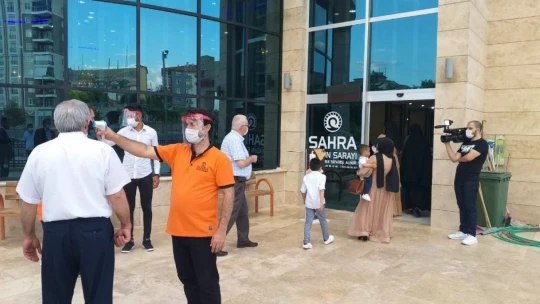 Malatya'da düğünler korona tedbirleri ile başladı