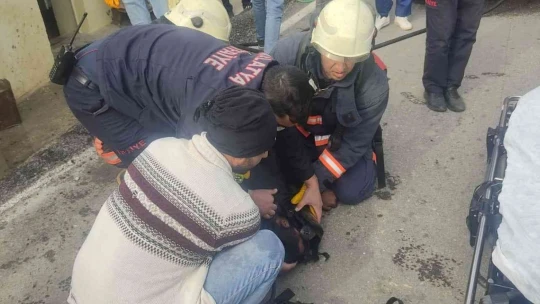 Yangında Ağır Yaralandı