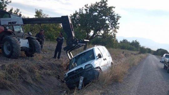 Akçadağ'da feci kaza