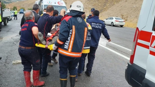 Malatya'da feci kaza: 1 ölü, 4 yaralı
