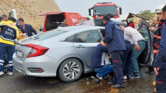 Malatya'da feci kaza: 1 ölü, 4 yaralı