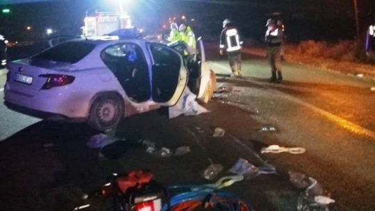 Malatya'da feci kaza: 3 ölü, 1 yaralı