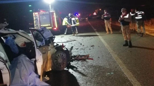 Malatya'da feci kaza: 3 ölü, 1 yaralı