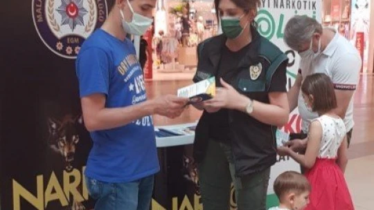 Malatya'da gençler uyuşturucudan uzak olması için etkinlik düzenlendi
