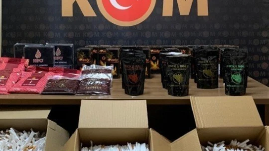 Malatya'da gümrük kaçağı ürünler ele geçirildi