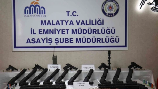 Malatya'da hırsızlık çetesine operasyon: 12 gözaltı