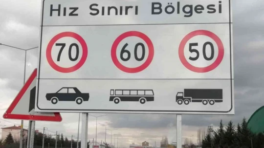 Malatya'da hız limitleri yeniden belirlendi