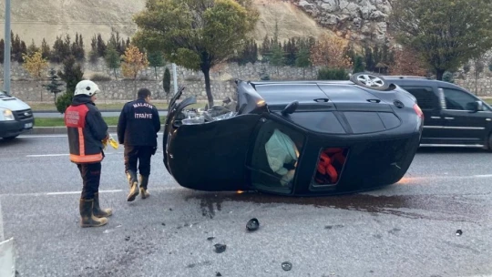 Malatya'da iki ayrı kaza: 2 yaralı