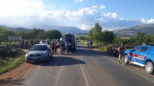 Malatya'da iki otomobil çarpıştı: 4 yaralı