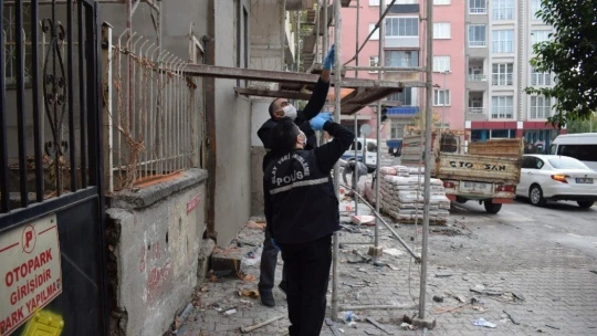 Malatya'da inşaat iskelesinden düşen işçi yaralandı