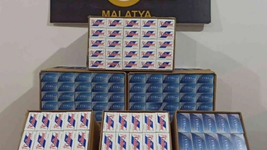 Malatya'da kaçak tütün ele geçirildi
