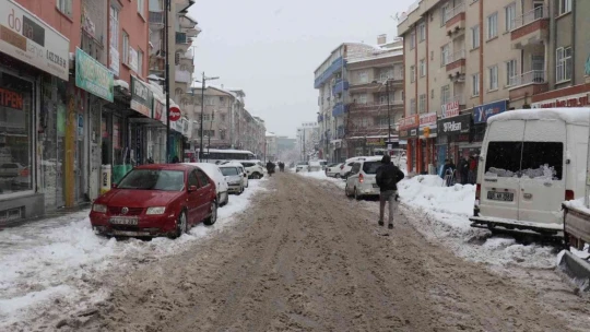 Malatya'da kar yağışı