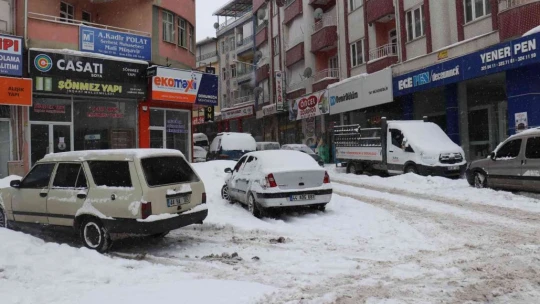 Malatya'da kar yağışı