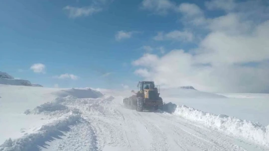 Karla mücadele devam ediyor