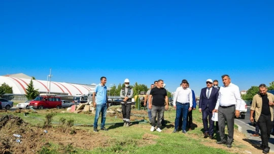 Malatya'da kavşak düzenleme çalışmaları devam ediyor