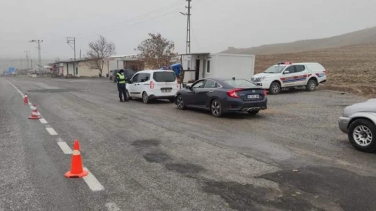 Malatya'da kış lastiği denetimi