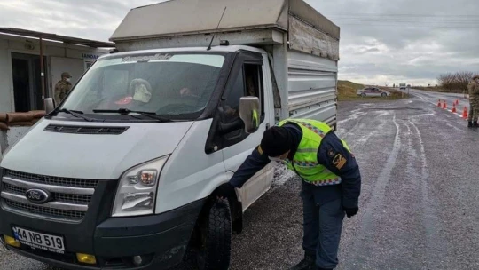 Malatya'da kış lastiği denetimi