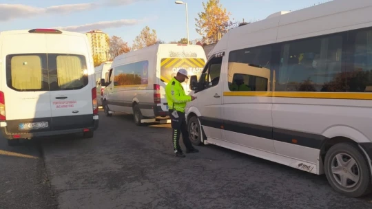 Malatya'da kış lastiği denetimi sıkı başladı