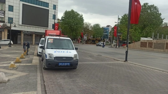 Malatya'da kısıtlamanın ilk gününde sessizlik hakim