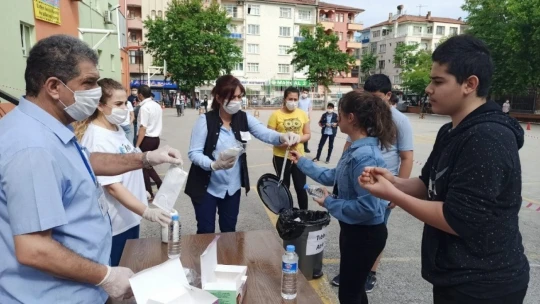 Korona virüs önlemleri altında LGS sınavı