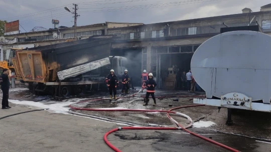 Malatya'da Küçük Sanayi Sitesi'nde patlama: 4 yaralı