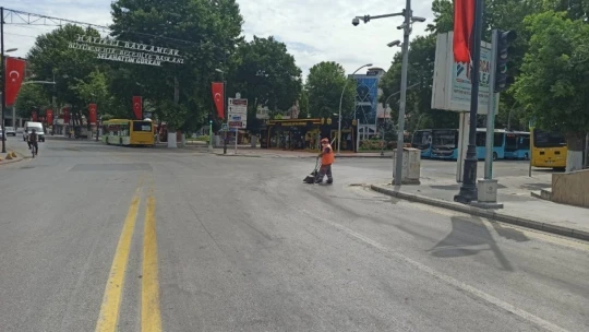 Malatya'da LGS kısıtlamasında sokaklar boş kaldı