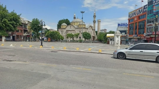 Malatya'da LGS kısıtlamasında sokaklar boş kaldı