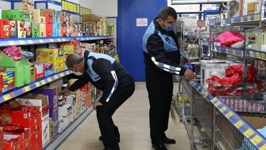 Malatya'da market denetimleri son sürat devam ediyor