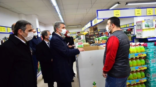 Malatya'da marketlere denetim