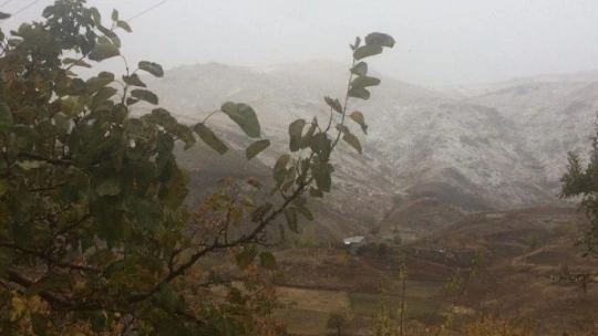 Malatya'da mevsimin ilk Kar'ı yağdı