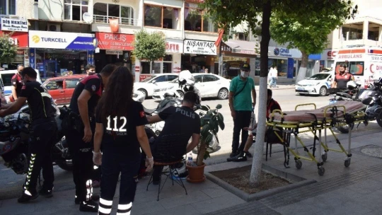 Malatya'da motorize polis ekipleri kaza yaptı: 2 yaralı