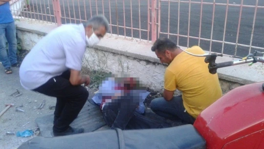 Malatya'da motosiklet kazası: 1 ağır yaralı