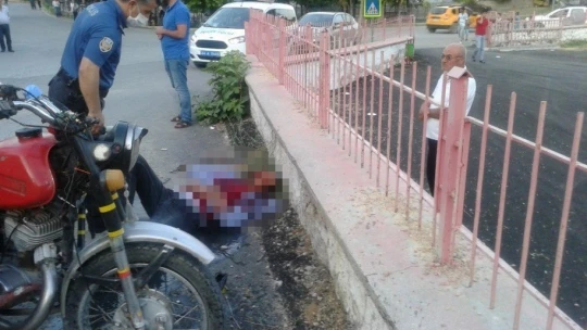 Malatya'da motosiklet kazası: 1 ağır yaralı