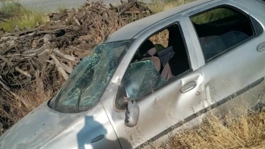 Malatya'da otomobil takla attı: 4 yaralı