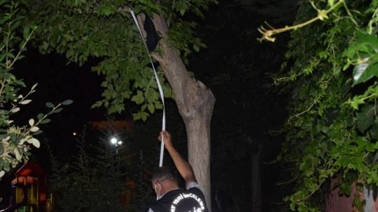 Malatya'da polis 27 yaşındaki genci ipten aldı