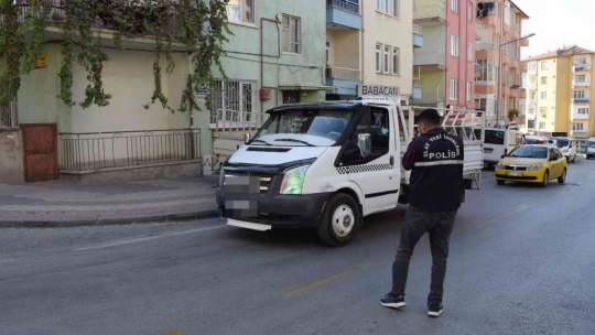 Malatya'da polisin kovaladığı araçtan tüfek çıktı