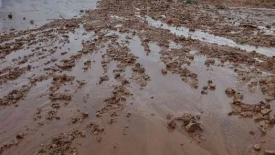 Malatya'da sağanak yağış sele neden oldu