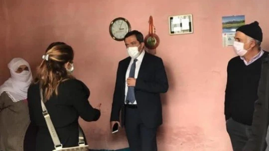 Bentli aşı çalışmalarını denetledi