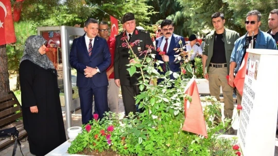 Malatya'da şehitler unutulmadı