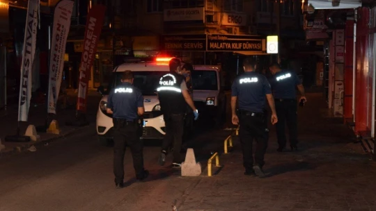 Malatya'da silahlı kavga: 1 yaralı