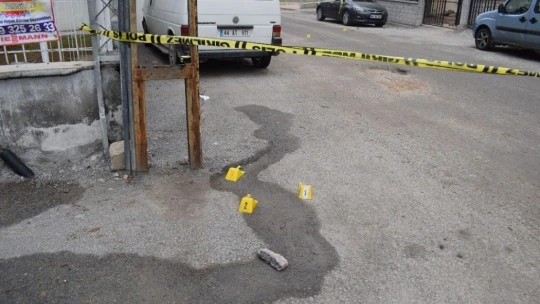 Malatya'da silahlı saldırı: 1 yaralı