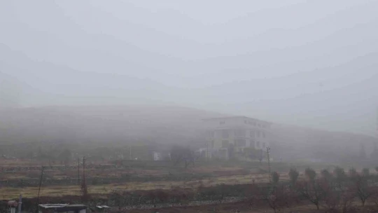 Malatya'da sis
